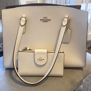 Coach purse and wallet duo